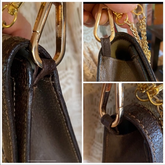 ❗️SOLD❗️GG Supreme❤️ Super Attractive Timeless ❤️EUC Brown MUST HAVE Hard 2 Find - Picture 13 of 14